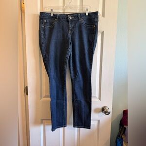 Torrid Dark Blue Skinny Jeans